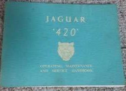 1966 Jaguar 420 Owner's Manual