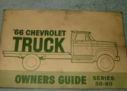1966 Chevrolet Truck 50-80 Series Owner's Manual