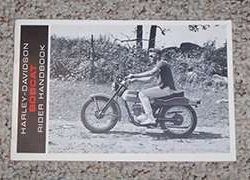 1966 Harley Davidson Bobcat Owner's Manual