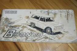 1966 Ford Bronco Owner's Manual