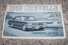 1966 Chevrolet Malibu Owner's Manual