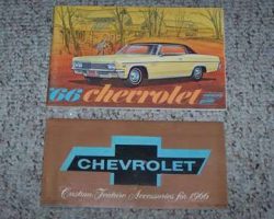 1966 Chevrolet Impala Owner's Manual Set