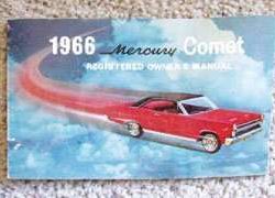 1966 Mercury Comet Owner's Manual