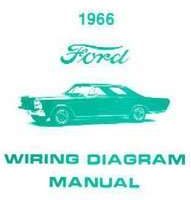 1966 Ford Galaxie Electrical Wiring Diagram Manual