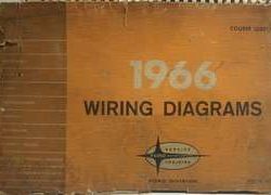 1966 Ford F-100 Truck Large Format Electrical Wiring Diagrams Manual