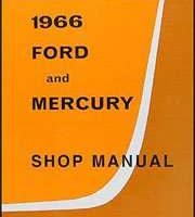 1966 Mercury Monterey & Colony Park Service Manual