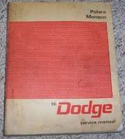 1966 Dodge Polara & Monaco Service Manual