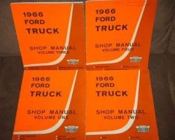 1966 Ford F-100 Truck Service Manual