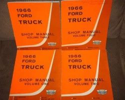 1966 Ford F-350 Truck Service Manual