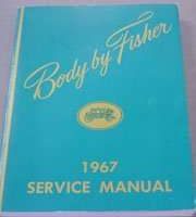 1967 Oldsmobile Delta 88 Fisher Body Service Manual