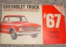 1967 Chevrolet Truck 10-30 Series Owner's Manual