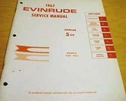 1967 Evinrude 5 HP Models Service Manual