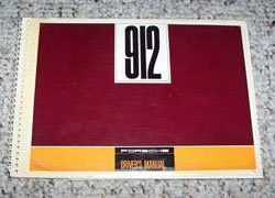 1967 Porsche 912 Owner's Manual