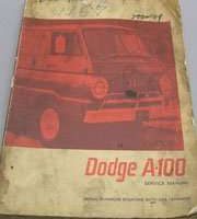 1967 Dodge A100 Compact Service Manual