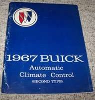 1967 Buick Wildcat Automatic Climate Control Service Manual Supplement