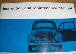 1967 Volkswagen Beetle Owner's Manual