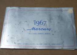 1967 Mercury Comet Owner's Manual