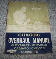 1967 Chevrolet Corvette Chassis Overhaul Service Manual