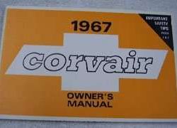 1967 Chevrolet Corvair Owner's Manual