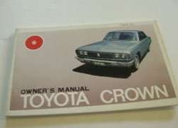 1967 Toyota Crown Owner's Manual