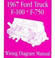 1967 Ford F-100 Thru F-750 Wiring Diagram Manual