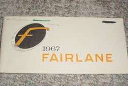 1967 Ford Fairlane & Ranchero Owner's Manual