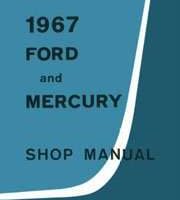 1967 Mercury Monterey, Marquis & Colony Park Service Manual