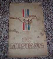 1967 Ford Mustang Owner's Manual