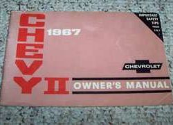 1967 Chevrolet Nova/Chevy II Owner's Manual