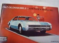 1967 Oldsmobile Toronado Owner's Manual
