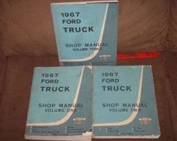 1967 Ford W-Series Truck Service Manual
