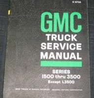 1967 GMC Truck 1500-3500 Service Manual