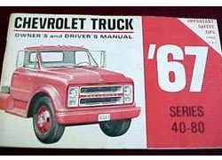 1967 Chevrolet Truck 40-80 Series Owner's Manual