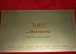 1967 Mercury Marquis Owner's Manual