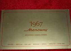 1967 Mercury Montclair Owner's Manual