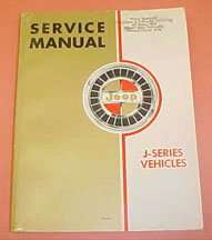 1971 Jeep Wagoneer Service Manual
