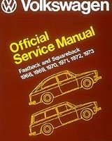 1970 Volkswagen Type 3 Fastback & Squareback Service Manual