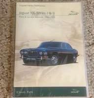 1975 Jaguar XJ6 Series I & II Parts Catalog & Service Manual DVD