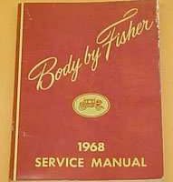 1968 Oldsmobile Cutlass Fisher Body Service Manual