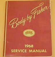 1968 Oldsmobile Delta 88 Fisher Body Service Manual