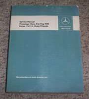 1974 Mercedes Benz 280 & 280C Series 114/115 Chassis & Body Service Manual