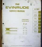 1968 Evinrude 3 HP Models Service Manual