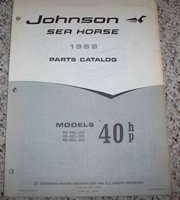 1968 Johnson Sea Horse 40 HP Models Parts Catalog