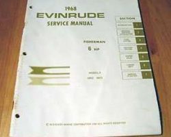 1968 Evinrude 6 HP Models Service Manual