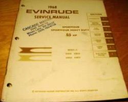 1968 Evinrude 65 HP Models Service Manual