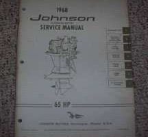 1968 Johnson 65 HP Outboard Motor Service Manual