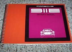 1968 Porsche 911E Owner's Manual
