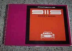 1968 Porsche 911S Owner's Manual