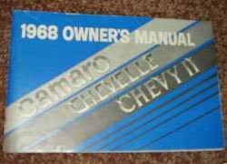 1968 Camaro Chevelle El Camino Malibu Nova Chevy Ii