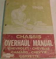 1968 Chevrolet Malibu Chassis Overhaul Service Manual
